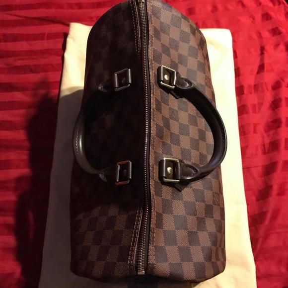 Authentic LV Speedy 35 DAMIER EBENE - Picture 2 of 8